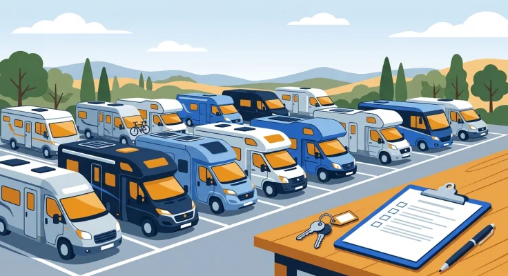Checklist de entrega y devolución de una autocaravana